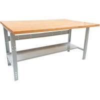 Industrial Modular Workbench, 1000 lbs. Cap., 72" W x 48" D Sécurité Médic