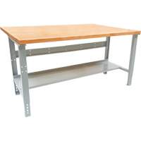 Industrial Modular Workbench, 1000 lbs. Cap., 72" W x 48" D Sécurité Médic