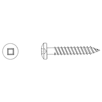 Round Head Wood Screws