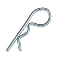Cotter Pin, 1/4" Dia., 4" L, Zinc Plated Sécurité Médic