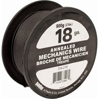 Baling Wire, Black Annealed, 18 ga. Sécurité Médic