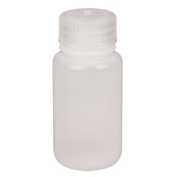 Wide-Mouth Bottles, Round, 2 oz., Plastic Sécurité Médic