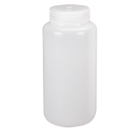 Wide-Mouth Bottles, Round, 8 oz., Plastic Sécurité Médic