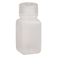 Easy-Grip Space-Saver Bottles, Square, 2 oz., Plastic Sécurité Médic
