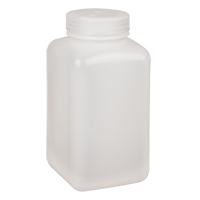 Easy-Grip Space-Saver Bottles, Square, 32 oz., Plastic Sécurité Médic