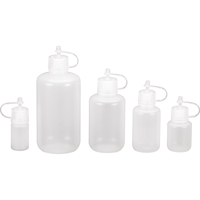 Narrow-Mouth Bottles, Round, 1/2 oz., Plastic Sécurité Médic