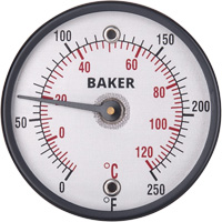 Thermom&egrave;tres de surface, Contact, Analogique, 0-250°F (-20-120°C) Sécurité Médic