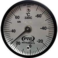 Magnetic Surface Thermometer, Contact, Analogue, -56.7-21.1°F (-70-70°C) Sécurité Médic