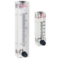 VFA In-Line Flow Meter - 2" Scale, Tube Sécurité Médic