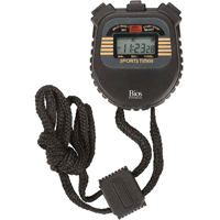 Digital Stop Watches, Digital, Water Resistant Sécurité Médic