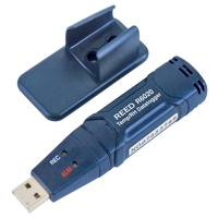 Enregistreur de donn&eacute;es de temp&eacute;rature/humidit&eacute; avec certificat de calibration, -35°C &agrave; 80°C (-31°F &agrave; 176°F) Sécurité Médic