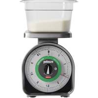 Pelouze Mechanical Portion Control Scale, 5 lbs. / 2.3 kg Cap., 10 g / 0.5 oz. Graduations Sécurité Médic