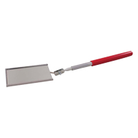 Inspection Mirror, Rectangular, 3-1/2" L x 3-1/2" W, Non Telescopic Sécurité Médic