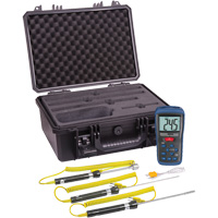 Ensemble de thermom&egrave;tre &agrave; thermocouple, Contact, Num&eacute;rique, -58-2000°F (-50-1300°C) Sécurité Médic