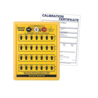 Boîte &agrave; d&eacute;cades de r&eacute;sistance avec certificat de calibration Sécurité Médic
