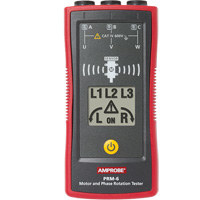 PRM-6 Phase Sequence & Motor Rotation Tester Sécurité Médic