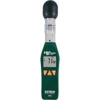 Compteur de contrainte thermique &agrave; thermom&egrave;tre globe mouill&eacute; Extech Sécurité Médic