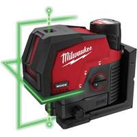 M12 Green Cross Line and Plumb Points Cordless Laser Kit Sécurité Médic