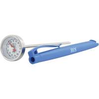Thermom&egrave;tre &agrave; cadran 1 po/2,5 cm °C seulement avec manchon d'&eacute;talonnage, Contact, Analogique, 0,4-230°F (-18-110°C) Sécurité Médic