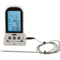 Wireless Meat & Poultry Thermometer, Contact, Digital, 32-482°F (0-250°C) Sécurité Médic