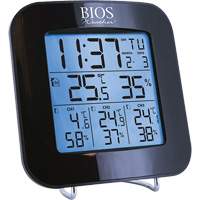 Wireless Weather Station with 3 Sensors, Non-Contact, Digital, 40-158°F (-40-70°C) Sécurité Médic