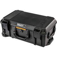 Vault Rolling Case with Padded Dividers, Hard Case Sécurité Médic