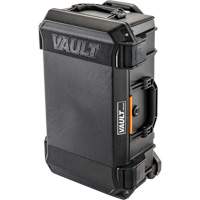 Vault Rolling Case with Padded Dividers, Hard Case Sécurité Médic