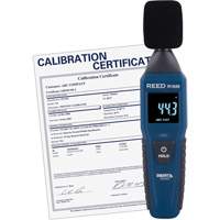 Bluetooth Smart Series Sound Level Meter with Calibration Certificate, 30 - 130 dB Measuring Range Sécurité Médic