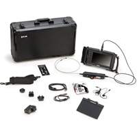 Videoscope Kit with 2-Way Articulation 4.5 mm × 1 m Long Camera Probe, 7" Display, 1024 x 600 pixels Sécurité Médic