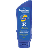 Cr&egrave;me solaire 4 en 1 Sport, FPS 30, Lotion Sécurité Médic