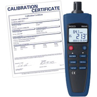 Psychrom&egrave;tre/Thermohygrom&egrave;tre avec certification traçable, 0% - 99,9% HR, -4°- 158° F ( -20° - 70° C ) Sécurité Médic