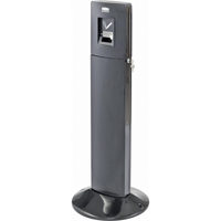 Metropolitan Smokers' Station, Free-Standing, Stainless Steel, 1.6 US gal. Capacity, 42-4/5" Height Sécurité Médic