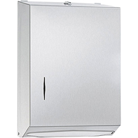 Hand Towel Dispenser , Manual, 11" W x 4" D x 15.3" H Sécurité Médic