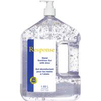 Gel d&eacute;sinfectant pour les mains &agrave; l'alo&egrave;s Response, 1890 ml, Bouteille &agrave; pompe, 70 % alcool Sécurité Médic