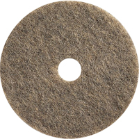 Floor Maintenance Pads, 37.75", Burnishing, Brown Sécurité Médic