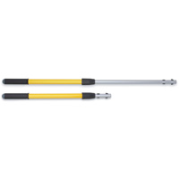 Hygen Quick Connect Short Handle, Aluminum, Quick-Connect Tip, 2" Diameter, 40" Length Sécurité Médic