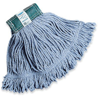 Super Stitch Wet Mop, Floor Finishing, Cotton/Yarn, 15.7 oz., Loop Style Sécurité Médic