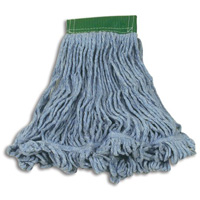Super Stitch Wet Mop, Floor Finishing, Cotton/Yarn, 15.7 oz., Loop Style Sécurité Médic