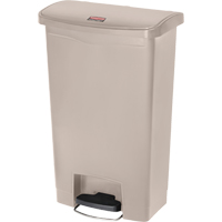 Contenant &agrave; d&eacute;chets Slim Jim , R&eacute;sine, Capacit&eacute; 13 gal. US Sécurité Médic