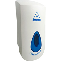 Foam Soap Dispenser, Push, 900 ml Capacity, Bulk Format Sécurité Médic