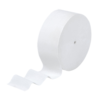 Papier hygi&eacute;nique JRT junior Scott, Rouleau Sans rouleau central, 1 Pli, Longueur 2300', Blanc Sécurité Médic