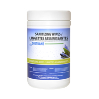 Food Contact Surface Sanitizing Wipes, 6" x 10", 100 Count Sécurité Médic