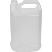 Bouteille, Rectangulaire, 4 L, Plastique Sécurité Médic