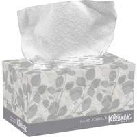 Kleenex&reg; Hand Towels in a POP-UP* Box, 1 Ply, 10-1/2" L x 9" W, 120 /Pack Sécurité Médic