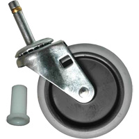 Replacement Stem Caster for Rubbermaid Cart Sécurité Médic