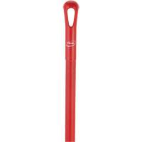 Manche ultra hygi&eacute;nique, Balai/Grattoir/Raclette, Rouge, Ergonomique, 59" lo Sécurité Médic