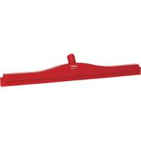 Raclette double ultra hygi&eacute;nique, 24", Rouge Sécurité Médic