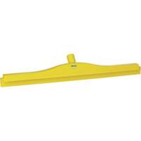 Raclette double ultra hygi&eacute;nique, 24", Jaune Sécurité Médic