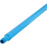 Ultra Hygiene Handle, Broom/Scraper/Squeegee, Blue, Ergonomic, 59" L Sécurité Médic