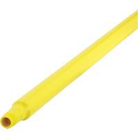 Ultra Hygiene Handle, Broom/Scraper/Squeegee, Yellow, Ergonomic, 59" L Sécurité Médic